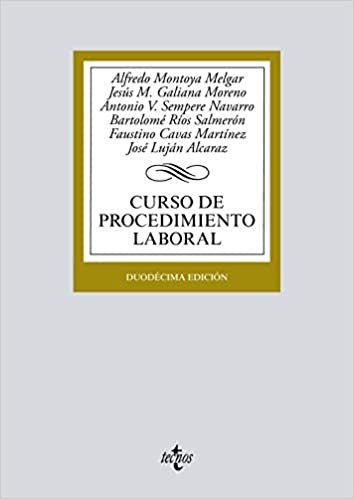 okumak Curso de procedimiento laboral (Derecho - Biblioteca Universitaria De Editorial Tecnos)