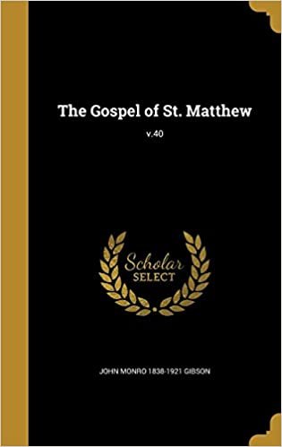 okumak The Gospel of St. Matthew; v.40