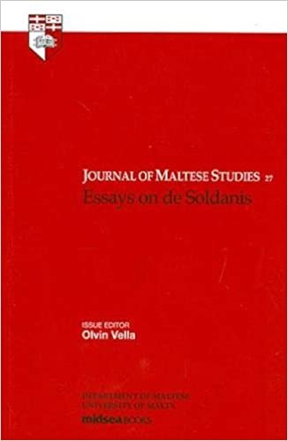 okumak Essays on de Soldanis: Journal of Maltese Studies, No. 27