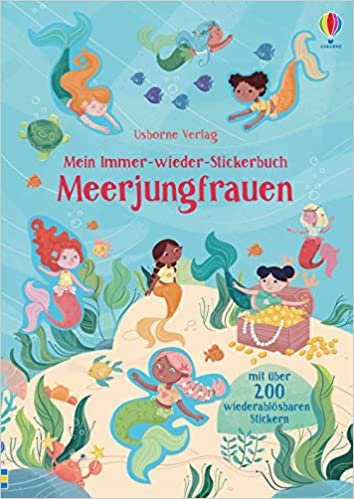 okumak Mein Immer-wieder-Stickerbuch: Meerjungfrauen