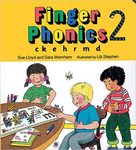 okumak Finger Phonics book 2: in Precursive Letters (British English edition) (C,K,E,H,M,D): Ck, E, H, R, M, D