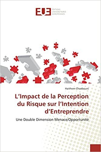 okumak L’Impact de la Perception du Risque sur l’Intention d’Entreprendre: Une Double Dimension Menace/Opportunité (Omn.Univ.Europ.)
