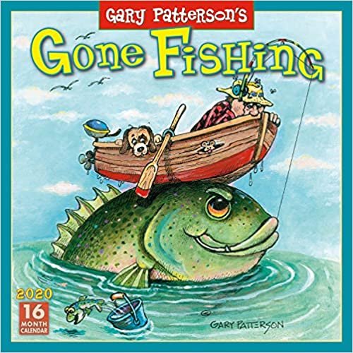 okumak Gary Pattersons Gone Fishing 2020 Calendar