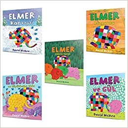 okumak Elmerın Komik Dünyası 5li (2+ Yaş)