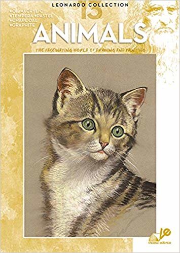okumak Leonardo Collection Desen Kitabı Animals N: 13 Hayvanlar N: 13