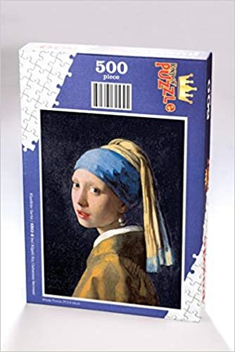 okumak İnci Küpeli Kız - Johannes Vermeer Ahşap Puzzle 500 Parça (KR02-D)