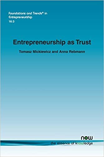 okumak Entrepreneurship as Trust (Foundations and Trends (R) in Entrepreneurship)