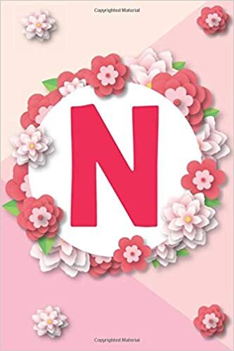 okumak N: Monogram Notebook Letter N Initial alphabetical(Lined Pages 6x9 110 Pages)Pretty Personalized Medium Lined Journal Gifts &amp; Diary for Writing &amp; ... Monogrammed Gifts for any Occasion