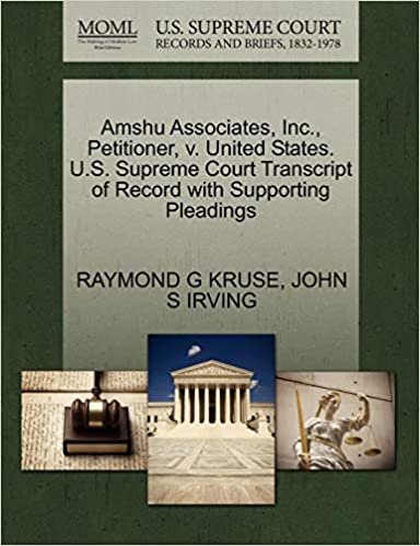 okumak Amshu Associates, Inc., Petitioner, v. United States. U.S. Supreme Court Transcript of Record with Supporting Pleadings