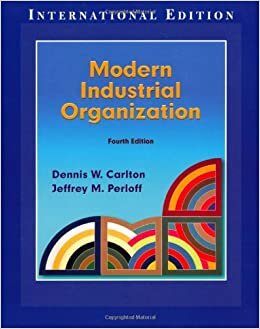 okumak Modern Industrial Organization:International Edition