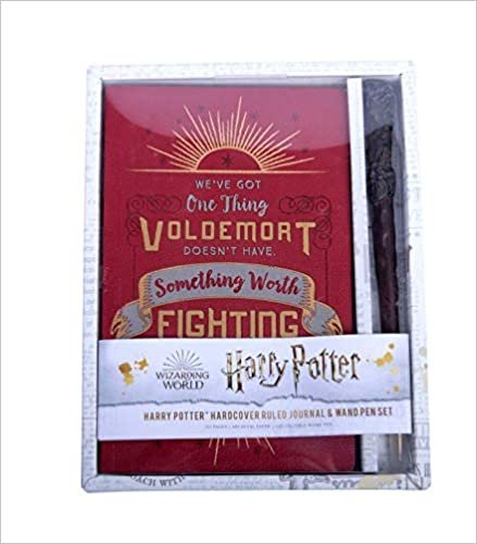 okumak Harry Potter: Harry Potter Hardcover Ruled Journal and Wand Pen Set