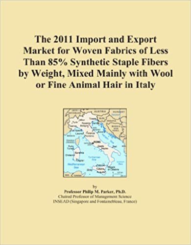 okumak The 2011 Import and Export Market for Woven Fabrics of Less Than 85% Synthetic Staple Fibers by Weight, Mixed Mainly with Wool or Fine Animal Hair in Italy