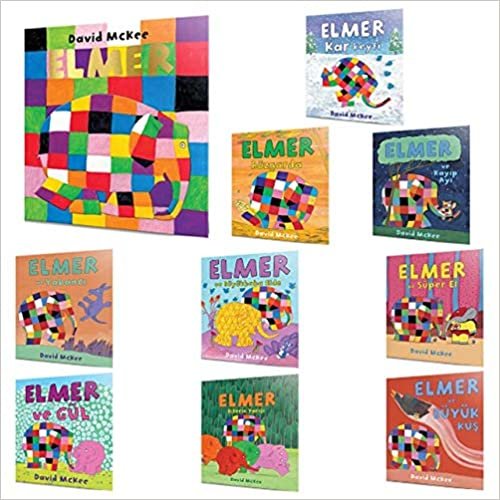 okumak Elmerın Komik Dünyası 10lu Set (2+Yaş)