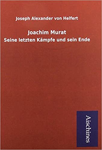 okumak Helfert, J: Joachim Murat