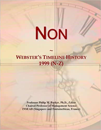 okumak Non: Webster&#39;s Timeline History, 1999 (N-Z)
