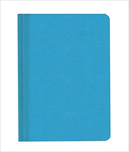 okumak Buchkalender Mini Sydney Aqua 2021 - Büro-Kalender - Cheftimer 10,7x15,2 cm - 1 Tag 1 Seite - 352 Seiten - Alpha Edition