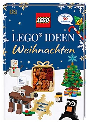 okumak LEGO® Ideen Weihnachten: Mehr als 50 Bauideen. Exklusives Rentier-Mini-Modell!