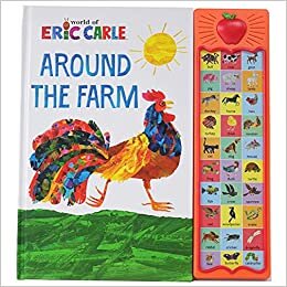 okumak Eric Carle - Around The Farm (Apple Play a Sound Book)