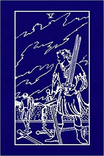 okumak V: Five of Swords Tarot Journal Diary Log Book, Record and Interpret Readings, 3 Tarot Card Spread Journal