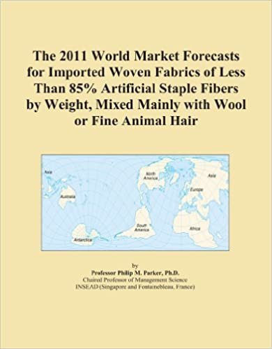 okumak The 2011 World Market Forecasts for Imported Woven Fabrics of Less Than 85% Artificial Staple Fibers by Weight, Mixed Mainly with Wool or Fine Animal Hair