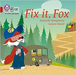 okumak Fix it, Fox Big Book: Band 02a/Red a (Collins Big Cat Phonics for Letters and Sounds)