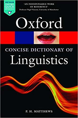 okumak The Concise Oxford Dictionary of Linguistics 3/e (Oxford Quick Reference)