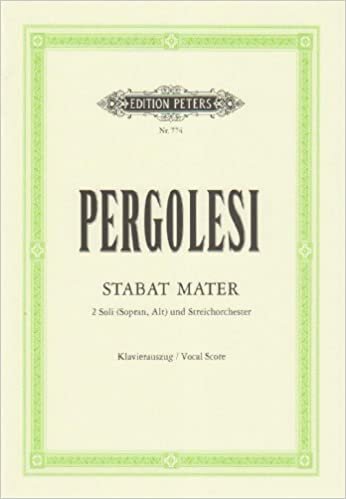 Stabat Mater (Vocal Score): For Soprano, Alto and String Orchestra