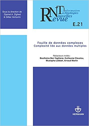 okumak Revue des nouvelles technologies de l&#39;information, n° E-21. Fouille de données complexes: Complexité liée aux données multiples (HR.RNTI)