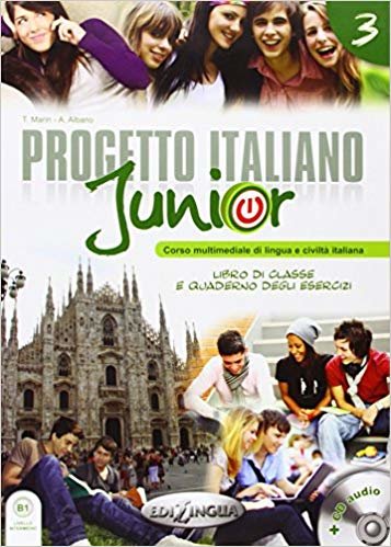 okumak Progetto Italiano Junior 3 (Ders Kitabı ve Çalışma Kitabı+CD) İtalyanca Orta Seviye