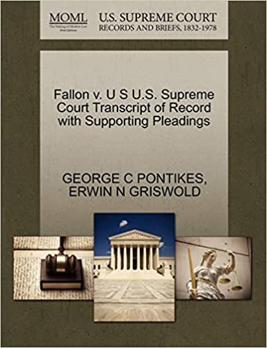 okumak Fallon v. U S U.S. Supreme Court Transcript of Record with Supporting Pleadings