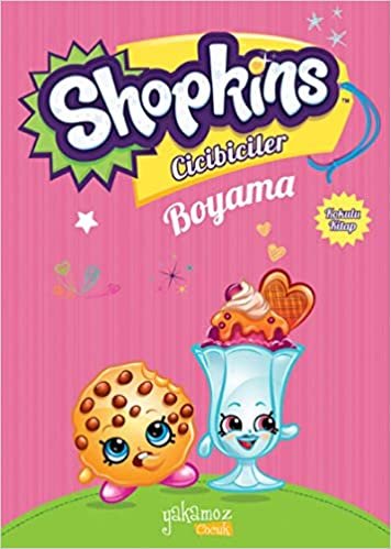 okumak Shopkins Cicibiciler Boyama Açık Pembe-Kokulu Kitap