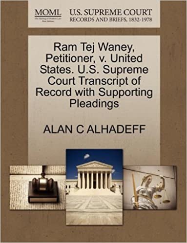 okumak Ram Tej Waney, Petitioner, v. United States. U.S. Supreme Court Transcript of Record with Supporting Pleadings