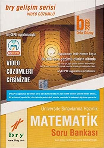 okumak Birey B Serisi Orta Düzey Matematik Soru Bankası -Video Çözümlü