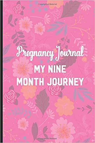 okumak Pregnancy Journal My Nine Month Journey: 40-Week Pregnancy Diary, Expectant Mother&#39;s Symptoms and Doctor&#39;s Advice, Memory Keepsake Book For First Time Moms