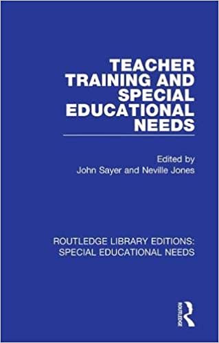 okumak Teacher Training and Special Educational Needs (Routledge Library Editions: Special Educational Needs)