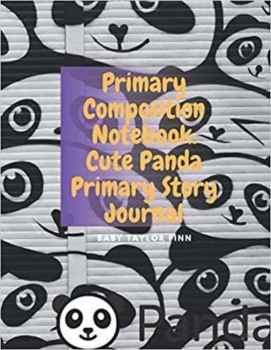 okumak Primary Composition Notebook: Cute Panda Primary Story Journal: 8.5 x 0.25 x 11 inches 120page Cute Panda Primary Composition Notebook Grade Level K-2 ... Creative Picture ... to Kindergarten, Size