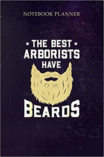 okumak Notebook Planner Mens Funny Arborist s For Men Bearded Arborist Gift: 6x9 inch, Home Budget, Over 100 Pages, Daily Journal, Financial, Cute, Journal, Work List