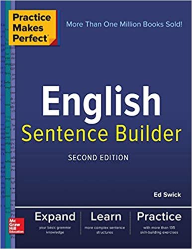 okumak Practice Makes Perfect English Sentence Builder, Second Edition
