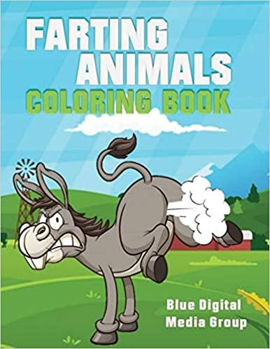 okumak Farting Animal Coloring Book: Farting Animal Book