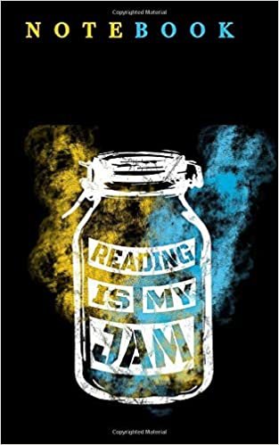 okumak Notebook: Reading is my jam in 12,7 x 20,32 - 5x8 inch with 102 pages