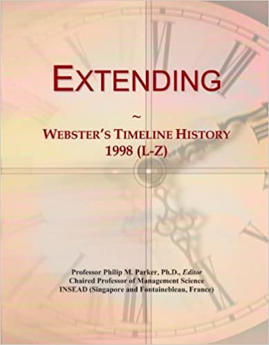 okumak Extending: Webster&#39;s Timeline History, 1998 (L-Z)