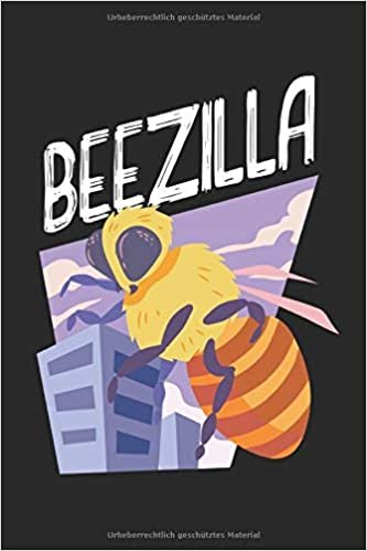 okumak BeeZilla: Notizbuch A5 (6 x 9) 120 Seiten (p) kariert I Imker I Bienen I Umweltschutz I Geschenk