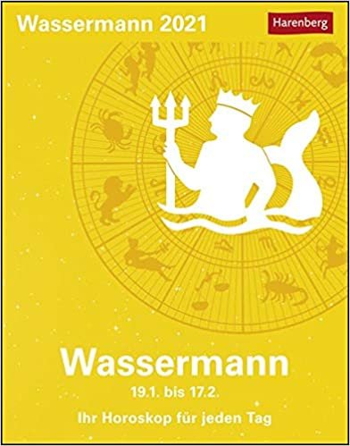 okumak Sternzeichenkalender Wassermann 2021: Ihr Horoskop für jeden Tag 19. Januar bis 17. Februar