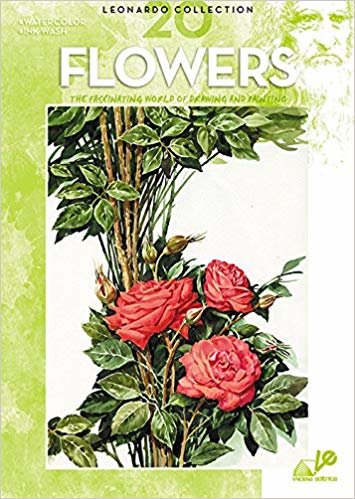 okumak Leonardo Collection Desen Kitabı Flowers N: 20 Çicekler N: 20