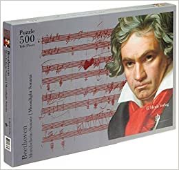 okumak Puzzle Beethoven &#39;&#39;Mondschein-Sonate&#39;&#39;, 500 Teile