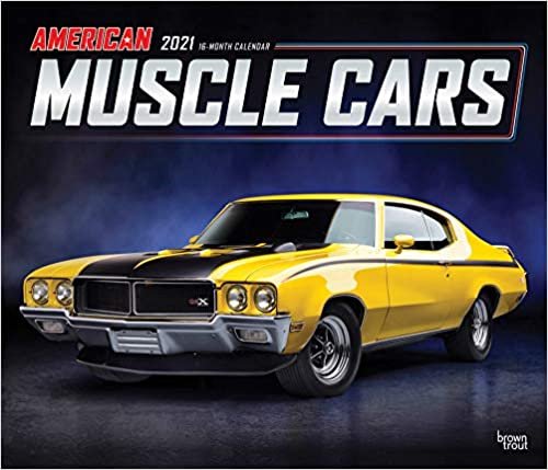 okumak American Muscle Cars - Amerikanische Muscle-Cars 2021 - 16-Monatskalender: Original BrownTrout-Kalender - Deluxe [Mehrsprachig] [Kalender] (Deluxe-Kalender)