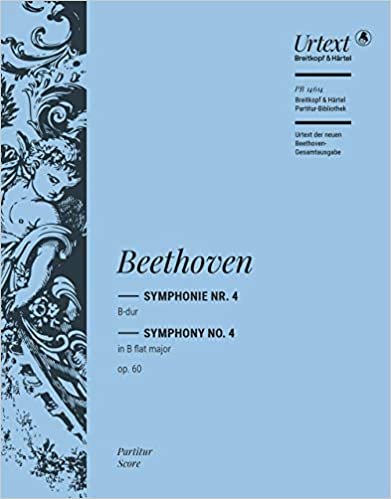 okumak Symphonie Nr. 4 B-Dur op. 60: Partitur, Urtextausgabe