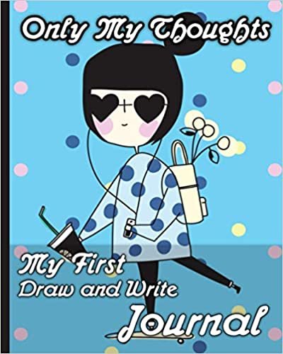 okumak Only My Thoughts • My First Draw and Write Journal: Composition Notebook Primary Journal for Kids and Elementary School Wide Ruled And Drawing Half Blank Story Paper