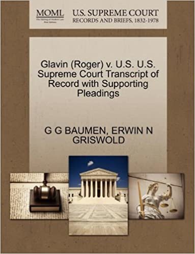 okumak Glavin (Roger) v. U.S. U.S. Supreme Court Transcript of Record with Supporting Pleadings