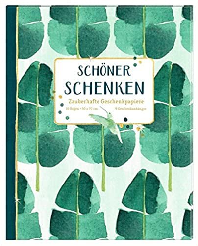 okumak Geschenkpapier-Buch - Schöner schenken (All about green): Zauberhafte Geschenkpapiere